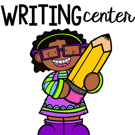 blog — Lovely Commotion Kindergarten Writing Center, Writing Preschool, Writing Center Preschool, Pre-k Writing, Summer School Crafts, Writing Center Kindergarten, Writing Center Activities, Melonheadz Clipart, Creative Clips