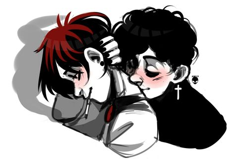 Michael x pete Gothkids Cured South Park, The Goth Kids South Park, South Park Goth Kids Fanart, Pete South Park Fanart, Goth Kids South Park Fanart, Michael X Pete, Goth Kids South Park, Creek Fanart, South Park Game