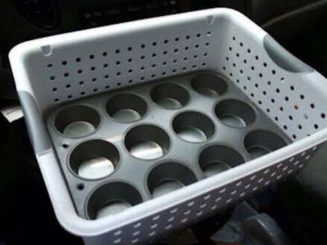 Car Organization Hacks, Car Organization, Car Hacks, Shower Caddy, Diy Car, Drink Holder, Cars Organization, Car Maintenance, Car Cleaning