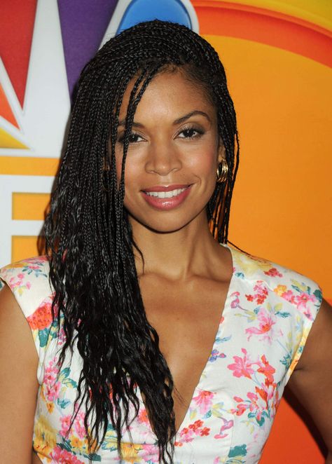 Susan Kelechi Watson, Micro Braids Styles, Tree Braids Hairstyles, Invisible Braids, Micro Braids Hairstyles, Braid Extensions, Black Braided Hairstyles, Braided Hairdo, Ombre Hair Extensions