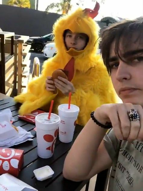 Chicken Costume, Love Sam, Sam And Colby, A Chicken, Colby, Chicken, For Sale