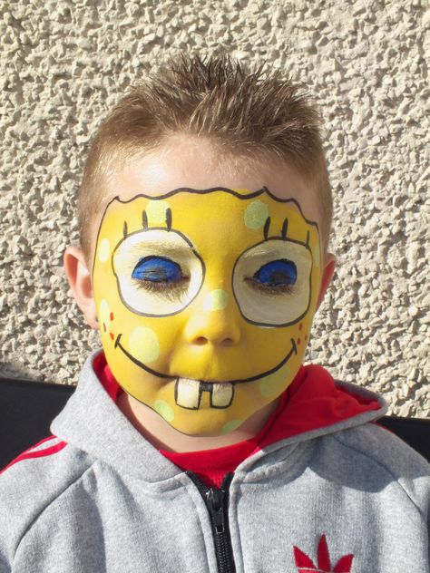 spongebob Face Painting | Some faces i have painted over the… | Flickr Spongebob Face Paint, Spongebob Face, Spongebob Faces, Funny Pix, Face Painting, Face Paint, Paint, Collage, Halloween