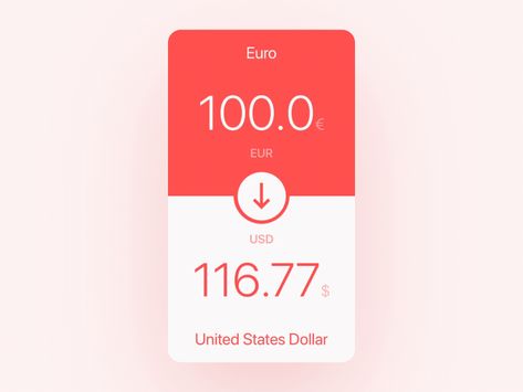 Stylish Currency Converter [iOS app] by Oleg Frolov Fintech App, Currency Converter, Ios App Design, Mobile App Design Inspiration, Mobile Web Design, Finance App, Mobile Ui Design, App Design Inspiration, Mobile Web