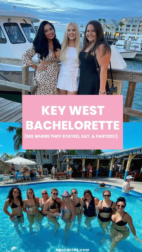 Bachelorette Party Key West, Key West Bachelorette Party, Key West Bachelorette, Bachelorette Locations, Florida Keys Hotels, Bachelorette Party Locations, Fun Bars, Bachelorette Party Items, New Orleans Bachelorette