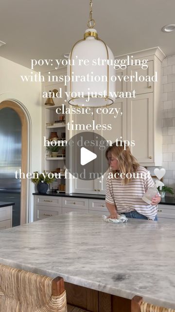 Leah White on Instagram: "Hi! I’m Leah, and I’m so glad you’re here! 🤍

If you’re stuck designing your space and feeling overwhelmed by all the beautiful inspiration and sales bombarding you, take a deep breath, we’ve got this! 👏🏻

I’ve been there too! Stick around and I’ll show you how to create a home you love 🫶🏻
I would love to know what is your biggest struggle when it comes to your home, tell me in the comments! 👇🏻

FOLLOW @white.at.home for more home design and decor inspiration and tips with shoppable links 

Kitchen Details to SAVE and SHARE 
Cabinets: Benjamin Moore Ballet White
Walls: Benjamin Moore White Dove
Countertops: Leathered Absolute Black Granite and Honed Shadow Storm Marble
Pantry Door: Custom design & build 

#livingroomdesign #livingroom #interiordesign #built Ballet White Walls, Shadow Storm Marble, Benjamin Moore Ballet White, White Dove Benjamin Moore, Ballet White, Absolute Black Granite, Benjamin Moore White, Kitchen Details, White Dove