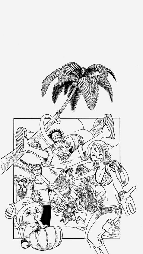 One Piece Manga Panel Tattoo, Black And White One Piece Wallpaper, One Piece Manga Panels Wallpaper, White One Piece Wallpaper, One Piece Wallpaper Black And White, One Piece White Background, One Piece Manga Wallpaper, One Piece Black And White, Manga Black And White