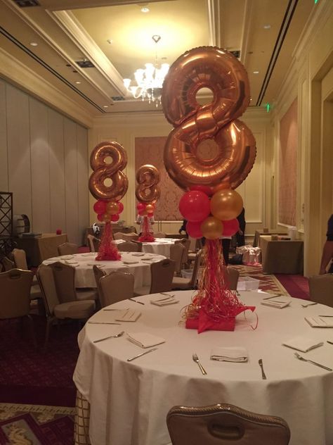 Number Centerpieces, Mitzvah Centerpieces, Balloon Centerpiece, Balloon Arrangements, Celebrating Life, Balloon Delivery, Balloon Centerpieces, Number Balloons, Special Moments