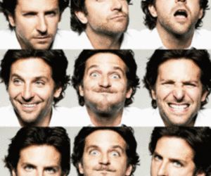 bradley cooper, funny, and black and white image Silly Facial Expressions, Facial Expressions Drawing, Making Faces, Silly Faces, Drawing Expressions, Bradley Cooper, Funny Face, Face Expressions, Funny Happy