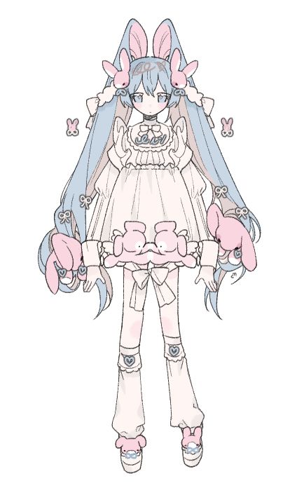 Bunny Character Design, Bunny Poses, Bunny Character, Bear And Bunny, 캐릭터 드로잉, 영감을 주는 캐릭터, Kawaii Art, Funky Art, A Drawing