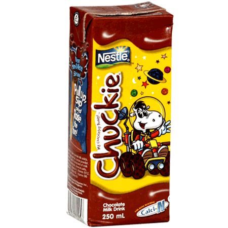 Chuckie chocolate milk. Yum. :) Chuckie Chocolate Drink Aesthetic, Chuckie Drink, Chuckie Chocolate Drink, Gsm Blue Mojito, Choco Drink, Gsm Blue, Blue Mojito, Childhood Nostalgia 2000s, Sticker Reference