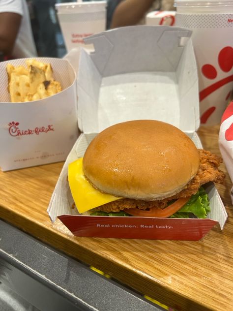 My go to meal at Chick Fil A is their Deluxe crispy chicken sandwich and waffle fries. I had a lemonade as my drink, and barbecue sauce for my fries. It was so good 🧡✨ Chick-fil-A Chick Fil A Sandwich, Crispy Chicken Sandwich, Crispy Chicken Sandwiches, Waffle Fries, Food Pics, Chick Fil A, Random Pictures, Chicken Sandwich, Crispy Chicken