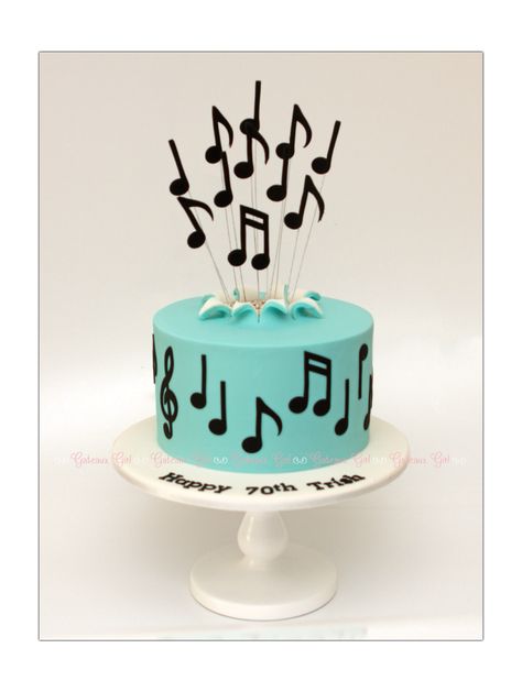 Guitar Design Cake, Music Theme Cake Ideas, Music Cakes Birthday, Cake With Music Notes, Music Themed Cakes For Men, Music Note Cake Ideas, Cake For Music Lover, Birthday Cake Music Theme, Music Theme Birthday Cake