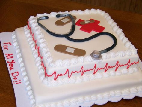 Thank You Nurses And Doctors!  on Cake Central Ambulance Cake, Nursing Graduation Cakes, Medical Cake, Nursing School Graduation Party, Doctor Cake, Nurse Birthday, Nursing Cake, Graduation Party Cake, Nurse Party