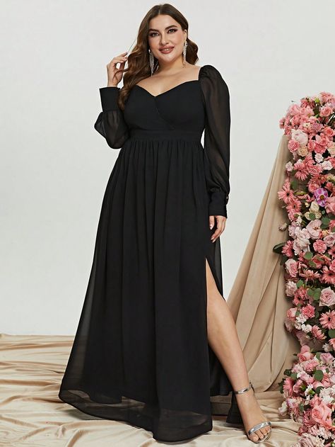 Plus Sweetheart Neck Chiffon Formal Dress Blue Plus Size Dresses, Cocktail Dress Maternity, Plus Size Lace Dress, Plus Size Sequin Dresses, Plus Size Maternity Dresses, Maternity Evening Dress, Backless Long Sleeve, Maternity Bridesmaid Dresses, Tulle Bridesmaid Dress