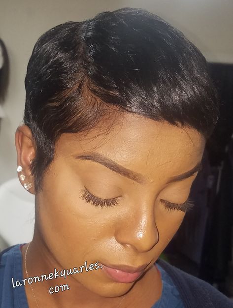 Cute Pixie Cuts For Black Women, Short Relaxed Hairstyles, Short Hair Designs, Black Hair Short Cuts, Short Hair Images, Natural Hair Short Cuts, Cut Life, Short Hair Pixie Cuts, Short Sassy Hair