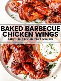 Baked Barbecue Chicken Wings Gluten Free Wings, Gluten Free Chicken Wings, Paleo Chicken Wings, Baked Barbecue Chicken, Bbq Wings Recipe, Chicken Wing Marinade, Oven Chicken Wings, Healthy Barbecue, Paleo Bbq