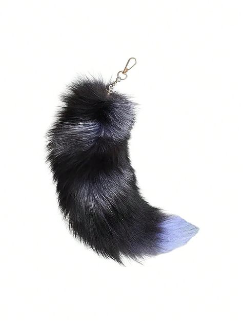 Punk Tactics, Raccoon Tail, Fox Tail Keychain, Tail Keychain, Keys Holder, Striped Bag, Chain Keychain, Wrap Bangles, Fox Tail