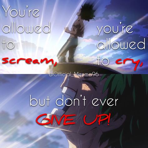 Midoriya Izuku || Boku no Hero Academia || Anime Quote My Hero Academia Motivational Quotes, My Hero Academia Motivation, My Hero Academia Quotes Inspirational, Deku Quotes, My Hero Academia Quotes, Mha Quotes, Academia Quotes, Anime Quotes About Life, Logic Quotes