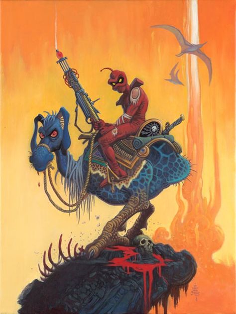 Cap'n's Comics: Cobalt 60 by Vaughn Bode. Ralph Bakshi, Robert E Howard, 70s Sci Fi Art, Scifi Fantasy Art, Frank Frazetta, Arte Dc Comics, Bodo, Science Fiction Art, Arte Fantasy