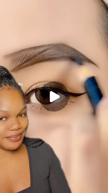 Easy Eyebrow Drawing, Eyebrow Shaping Tutorial, Eyebrow Tutorial For Beginners, Eyebrows Tutorial, Eyebrow Shading, How To Do Eyebrows, Eyebrow Hacks, Brow Tutorial, Filling In Eyebrows