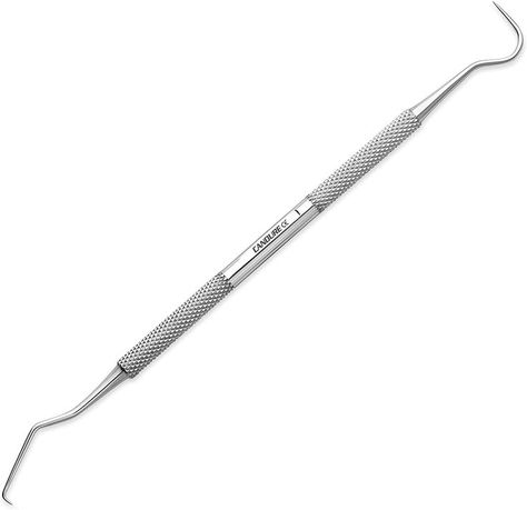 Candure Dental Stainless Steel Double Ended Dental Scraper for Teeth Cleaning Hygiene Tool for Tartar and Plaque Remover, Teeth Cleaning at Home for Adults & Pets. Affiliate Link Teeth Cleaning At Home, Teeth Plaque, Plaque Teeth, Dental Tools, Dental Hygienist, Care Hair, Teeth Cleaning, Beauty Tools, Hair Care