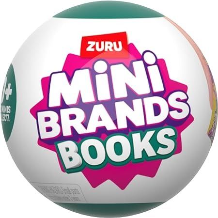 Amazon.com: Mini Brands Book Series 1 by ZURU : Toys & Games Create Your Own Adventure, Mini Brands, Miniature Book, Wimpy Kid, Mini Accessories, Mystery Minis, Fred Meyer, 2024 Christmas, Brand Book