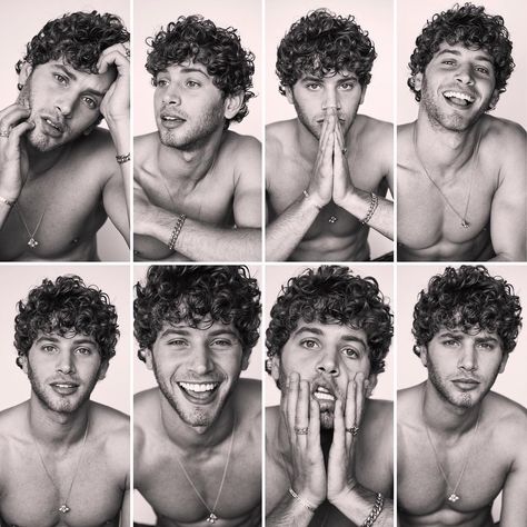 Models With Curly Hair, Eyal Booker, Mens Haircuts Wavy Hair, Men's Curly Hairstyles, Male Haircuts Curly, Men Haircut Curly Hair, Mens Hairstyles Thick Hair, My Emotions, Boys With Curly Hair