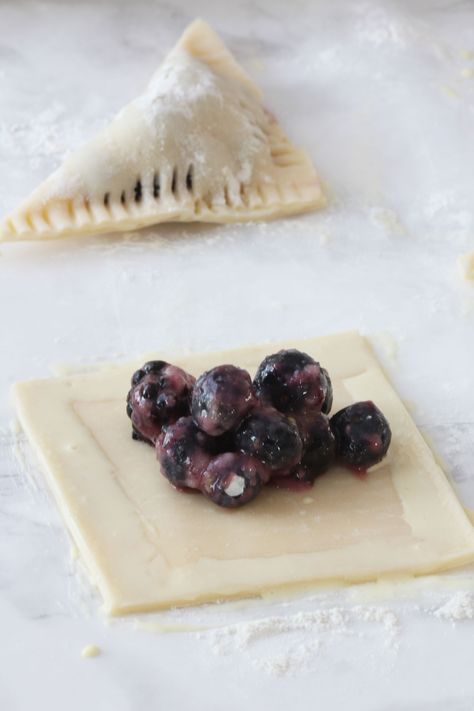 Make these glazed blueberry blackberry turnovers for an afternoon treat or special dessert. You can use my pie crust shortcut or make your own! Yum! | RidgelysRadar.com #blueberryBlackberryTurnover #freshfruitturnover #Blueberry #Blackberry #turnover #glazed #Kidfriendly #freshfruitdessert Blackberry Turnovers, Baking Prints, Fresh Fruit Desserts, Pillsbury Pie Crust, Special Desserts, Pastry Brushes, Pie Dough, Homemade Desserts, Sweetened Condensed Milk