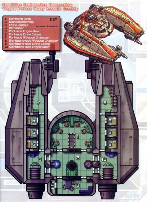 Star Wars Fighter Concept, Corellian Ships, Ship Bridge, Fantasy Vehicles, Star Wars Ships Design, Edge Of The Empire, Star Ship, Ship Map, Space Engineers