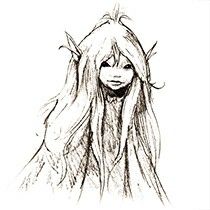 The Dark Crystal Drawings, The Dark Crystal Concept Art, Dark Fairytale Tattoo, Dark Elf Tattoo, Brian Froud Tattoo, Faerie Sketch, Dark Crystal Concept Art, The Dark Crystal Tattoo, Gelfling Art