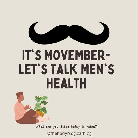 It's Movember- Let's Talk Men's Health Movember Awareness, Men's Health Month, Aids Awareness, Men Health, Boost Memory, Ig Account, Mental Health Day, Health Board, Hard Workers