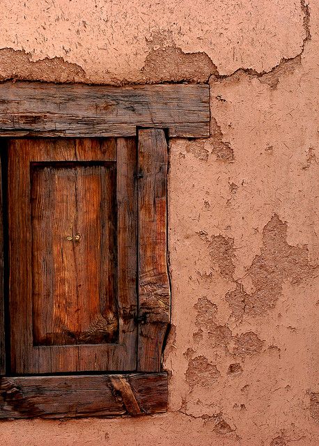 Windows can be doors in Taos, New Mexico. #taos #newmexico #journey Santa Fe Style, Wooden Door Design, Beautiful Windows, Land Of Enchantment, Old Windows, Old Doors, Southwest Style, Beautiful Doors, Taos