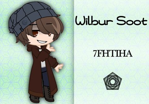 Wilbur Soot Gacha Club, Wilbur Soot, Gacha Club, Vault Boy, Family Guy, Fictional Characters, Quick Saves