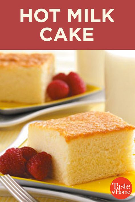 Korean Milk Cream Block Cake, Chocolate Hot Milk Cake, Hot Milk Sponge Cake Recipe Milk Street, Hot Milk Butter Cake, Evaporated Milk Cake Recipes, Leftover Milk Uses, Recipe That Uses A Lot Of Milk, Mile High Cake Recipe, Hot Milk Cake Old Fashioned