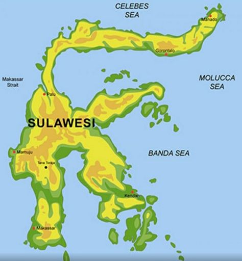 BUDPAR Sejarah Pulau Sulawesi yang Dijuluki Celebes - BAJAUINDONESIA.COM Pulau Sulawesi, Perang Dunia Ii, Kota Kinabalu, Makassar, Manado, S 10, Peta, Singapore, Indonesia