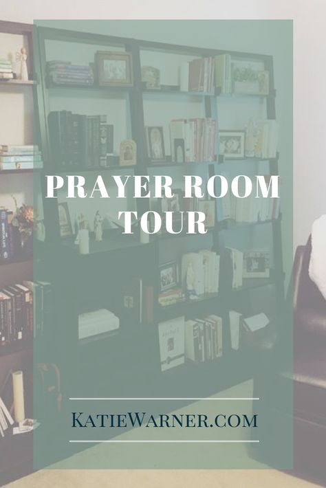 Prayer Room Tour | Katie Warner Bible Reading Corner, Prayer Space At Home, Prayer Corner Ideas Bedrooms, Home Prayer Room, Prayer Room Ideas, Baptism Photos, Liturgical Seasons, Prayer Corner, Catholic Family