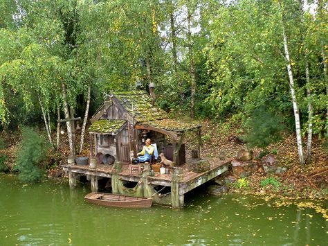 Cabins By The River, Cabin On The River, Cabin On River, Virgin River Cabin Interior, Cabin By The River, Swamp Shack, Cabin Near River, Cabins In The Woods Near Water, Swamp House