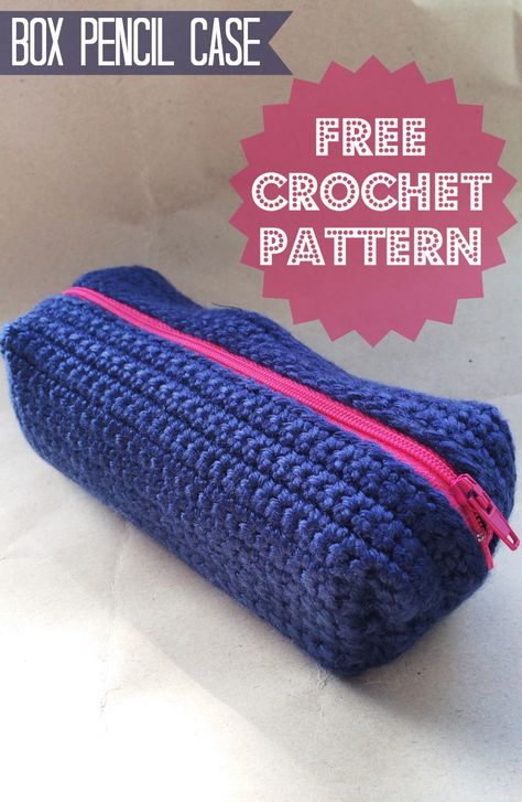 Try as many as you can of these easy #patterns as they will make you more skilled and crocheting will soon be a very easy task. These 10 free and easy #crochet patterns we are sharing today are perfect for beginners. Crochet Pencil Case, Pencil Case Pattern, Box Pencil Case, Crochet Pencil, Diy Pencil Case, College Scholarships, Crochet Box, Crochet Case, Crochet Patterns Free Beginner