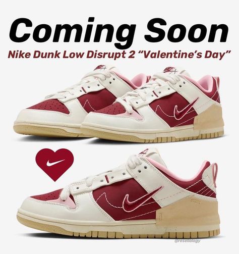 Nike Disrupt, Nike Dunk Low Disrupt 2, Low Disrupt, Winter Moodboard, Nike Dunk Low Disrupt, Preppy Shoes, Kawaii Fashion Outfits, Nike Sb Dunks Low, Aesthetic Shoes