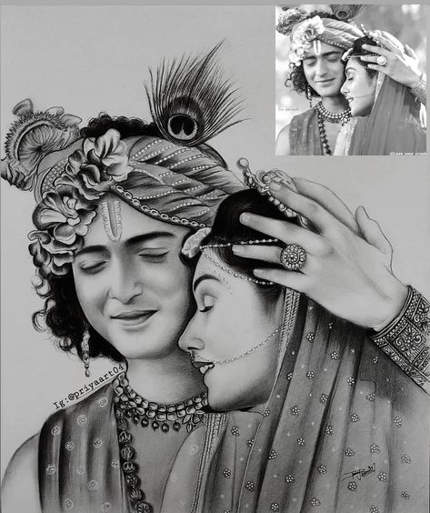 Radha Krishna Hand, Krishna Hand, Radha Krishna Sketch, Krishna Sketch, Iron Man Fan Art, Lettering Drawing, Pencil Sketches Easy, Sketch Images, Anger Photography