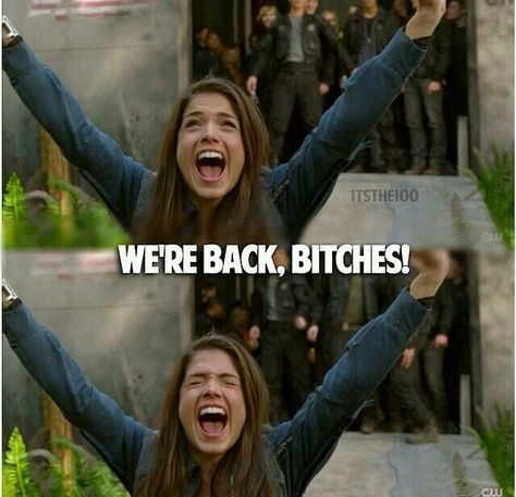 We're back, Bitches! ~ Octavia - The 100 The 100 Wallpaper, The 100 Octavia, Lexa E Clarke, The 100 Quotes, Octavia Blake, Sky People, The 100 Cast, The 100 Clexa, The 100 Show