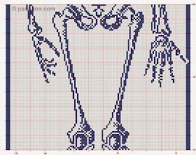 Filet Crochet Stitches, Crochet Skull, Crochet Filet, Graph Crochet, Filet Crochet Charts, Knit Projects, Fillet Crochet, Pixel Crochet, Tapestry Crochet Patterns