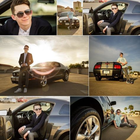 teenage boy poses with Ford Mustang for senior pictures Car Senior Pictures, Guys Senior Pictures, Senior Graduation Pictures, Outdoor Senior Pictures, Parenting Teen Boy, Senior Photos Boys, Senior Photography Poses, Senior Boy Poses, Male Senior Pictures