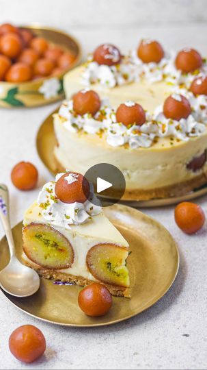 655K views · 44K reactions | Episode 17 of #iMILKMAIDit, a series where I bring to you easy dessert recipes with @milkmaidindia that can be whipped up at home for the perfect indulgent experience✨ Enjoy the best of both worlds this Diwali with this super indulgent Gulab Jamun Cheesecake 🤌🏻🥰 Super easy to make, this showstopping dessert guarantees a super hit dessert time, my word ❤️🕺🏻

Comment GULAB JAMUN to get the full recipe in your DM 🥰🥰

bake with shivesh, shivesh bhatia, gulab jamun cheesecake, cheesecake, diwali dessert, festive treats, baking, yummy, fusion recipes, indian desserts, festivals, festive baking, easy recipes, october | Shivesh Bhatia Baking Easy Recipes, Gulab Jamun Cheesecake, Festive Baking, Fusion Recipes, Baking Easy, Easy Dessert Recipes, Gulab Jamun, Digestive Biscuits, Recipes Indian