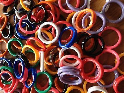 I remember playing with these rings as a child...making chains for a necklace or bracelet Button Quail, Chicken Saddle, Wings Band, Chicken Bucket, Automatic Waterer, Game Fowl, Chicken Waterer, Poultry Supplies, Silkie Chickens