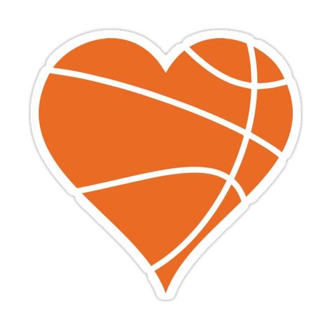 Decorate laptops, Hydro Flasks, cars and more with removable kiss-cut, vinyl decal stickers. Glossy, matte, and transparent options in various sizes. Super durable and water-resistant. Basketball Heart Design Basketball Heart, Heart Stickers, Kevin Durant, Heart Design, Decorate Laptops, Vinyl Decal Stickers, Kiss Cut, Vinyl Decal, Basketball