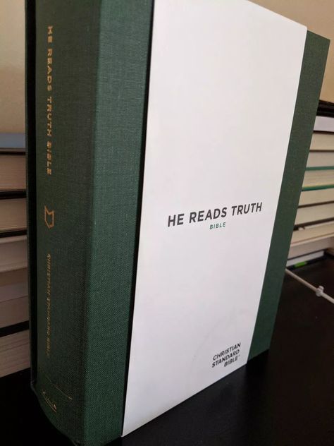 CSB He Reads Truth Bible - JoyceMoy.com He Reads Truth Bible, He Reads Truth, Year Bible Reading Plan, Bible Books, One Year Bible, Christian Resources, Bible Translations, Prayer Times, Bible Reading Plan