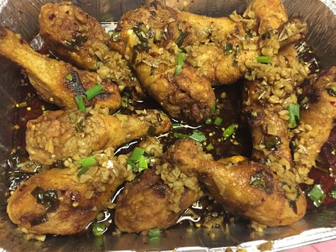 Island Chicken Recipe, Ono Kine Recipes, Korean Fried Chicken Wings, Korean Chicken Wings, Korean Fried Chicken Recipe, Pickled Foods, Chicke Recipes, Hawaiian Dishes, Easy Japanese Recipes