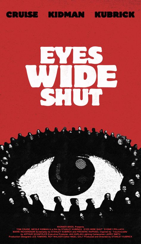 Eyes Wide Shut (1999) [2073x3600] by me Poster Grafico, Poster Graphic Design, Film Posters Art, The Sopranos, Eyes Wide Shut, Film Poster Design, Horror Posters, Movie Covers, Movie Posters Design