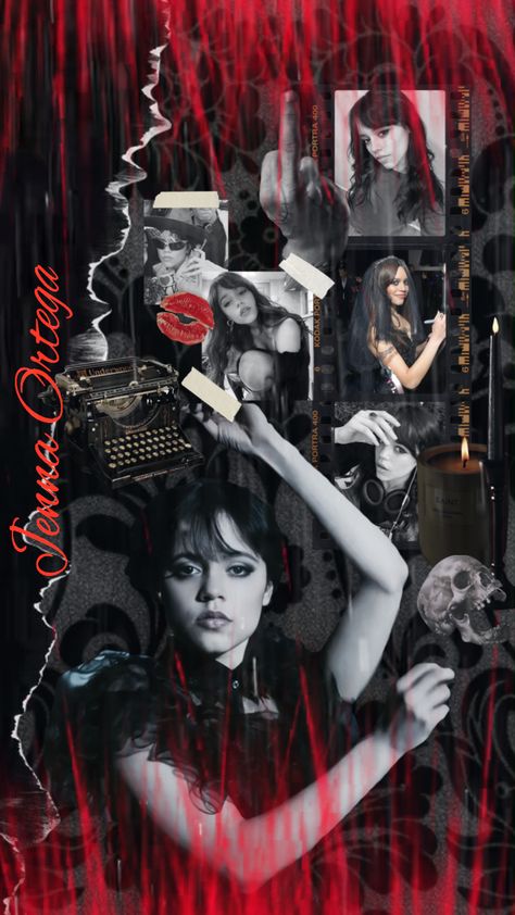 #jennaortega #wednesday #addamsfamily #timburton Addams Family Quotes, Wednesday Fanart, Wednesday Design, Wednesday 2022, Wednesday Addams Cosplay, Addams Familie, Nevermore Academy, Tim Burton Style, Gothic Wallpaper